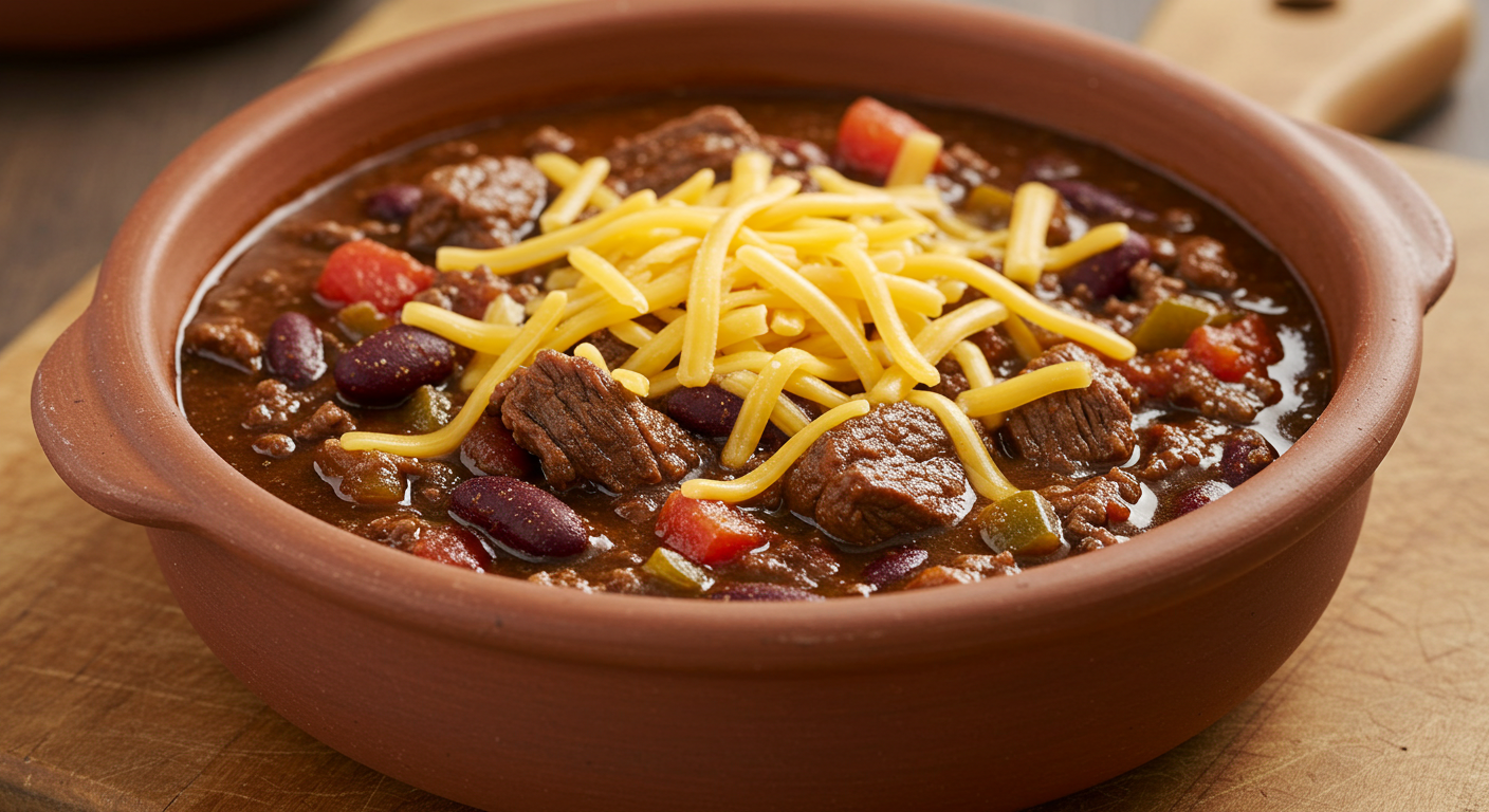 Wagyu Skirt Steak Chili