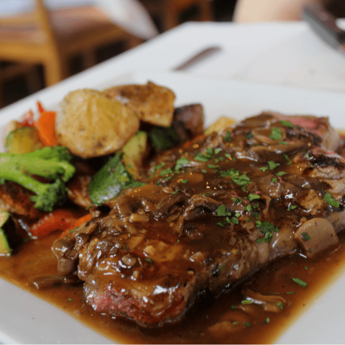 Black Angus New York Strip Steak