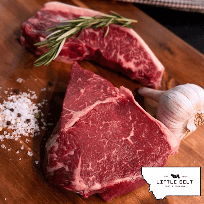 Black Angus Top Sirloin Steak - Little Belt Cattle Company