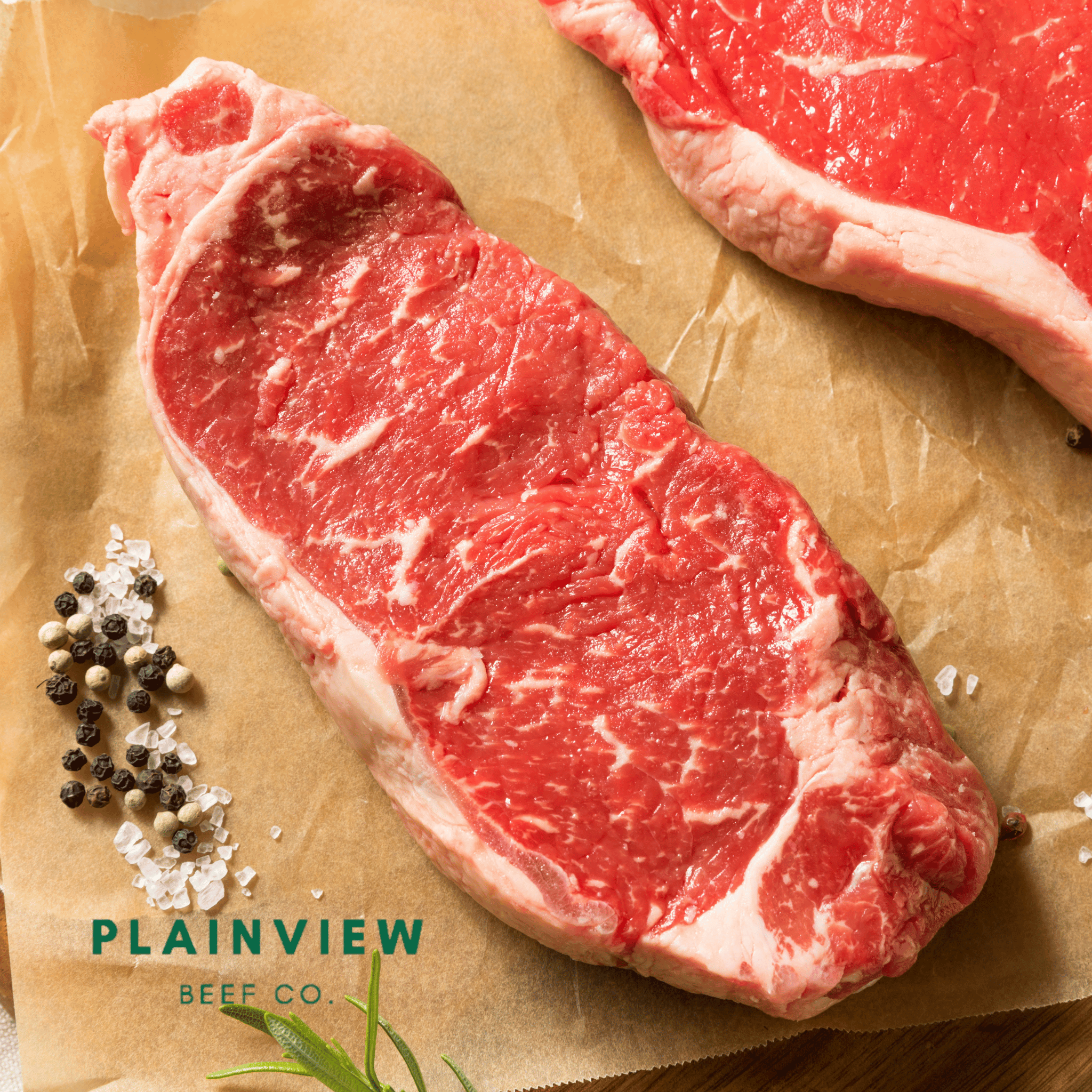 Grass Fed Sirloin Steak - Plainview Beef Co