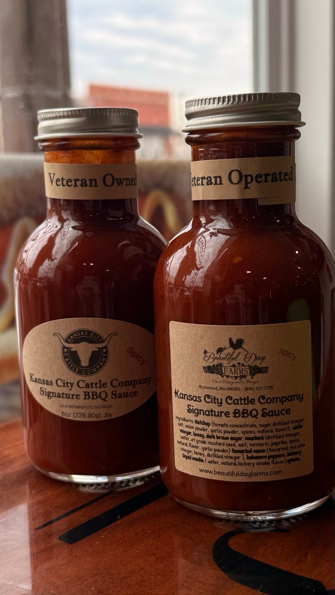 KC Cattle Co. Signature BBQ Sauce (Spicy)