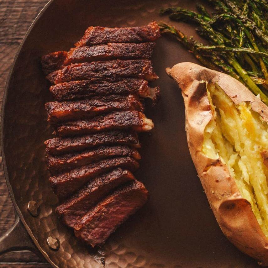 Wagyu  New York Strip steak -  Valor Provisions