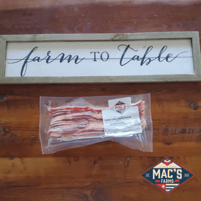 Sugar Cured Smoke Bacon Single Pack - Valor Provisions