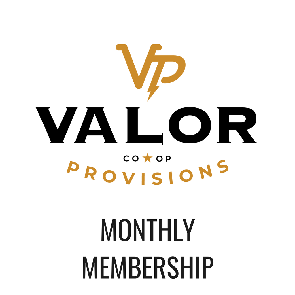 Valor Provisions Monthly Membership