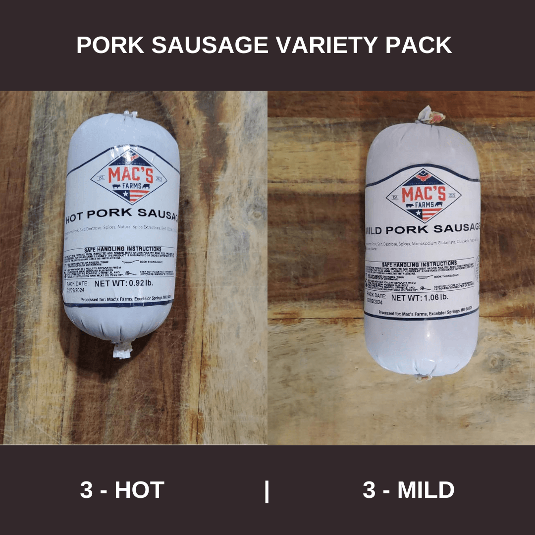 Pork Sausage Variety Pack - Valor Provisions