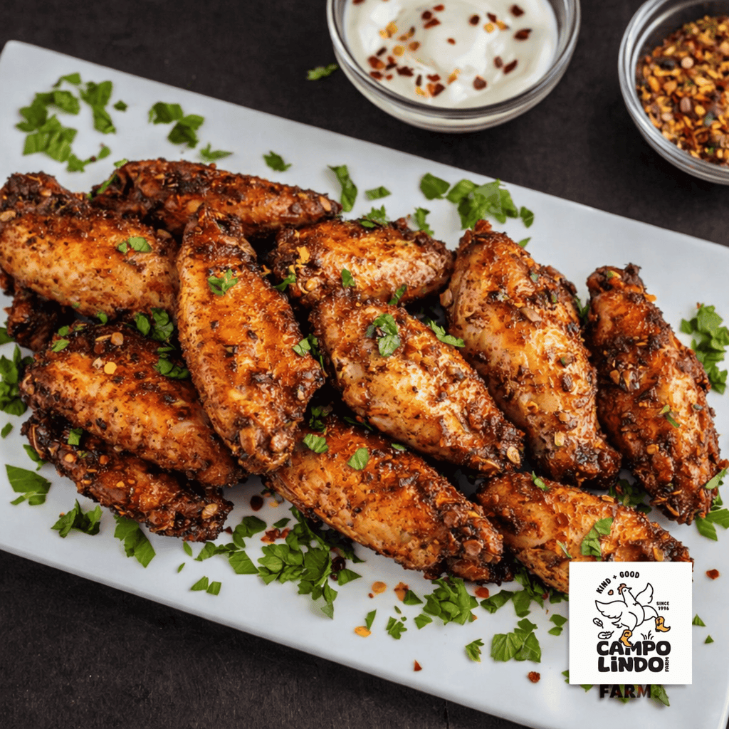 Roasted Pasture Raised Chicken Wings