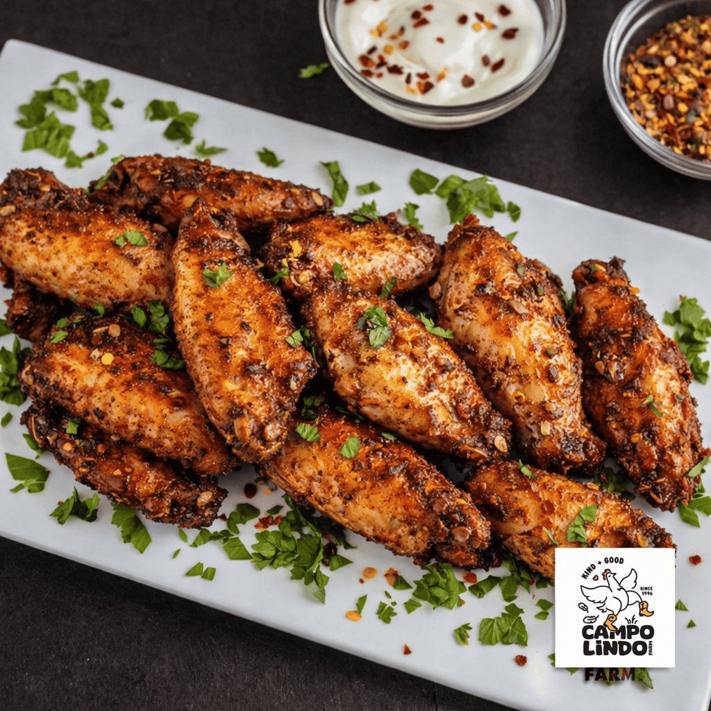 Roasted Pasture Raised Chicken Wings