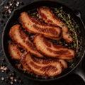 Smoked Jowl KuneKune bacon