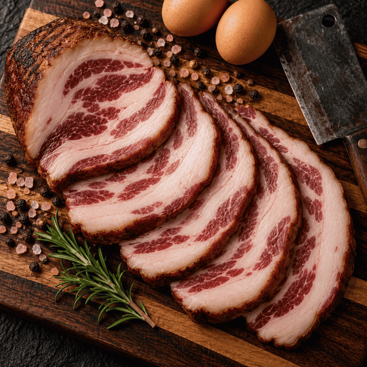 Smoked Jowl Bacon RAW