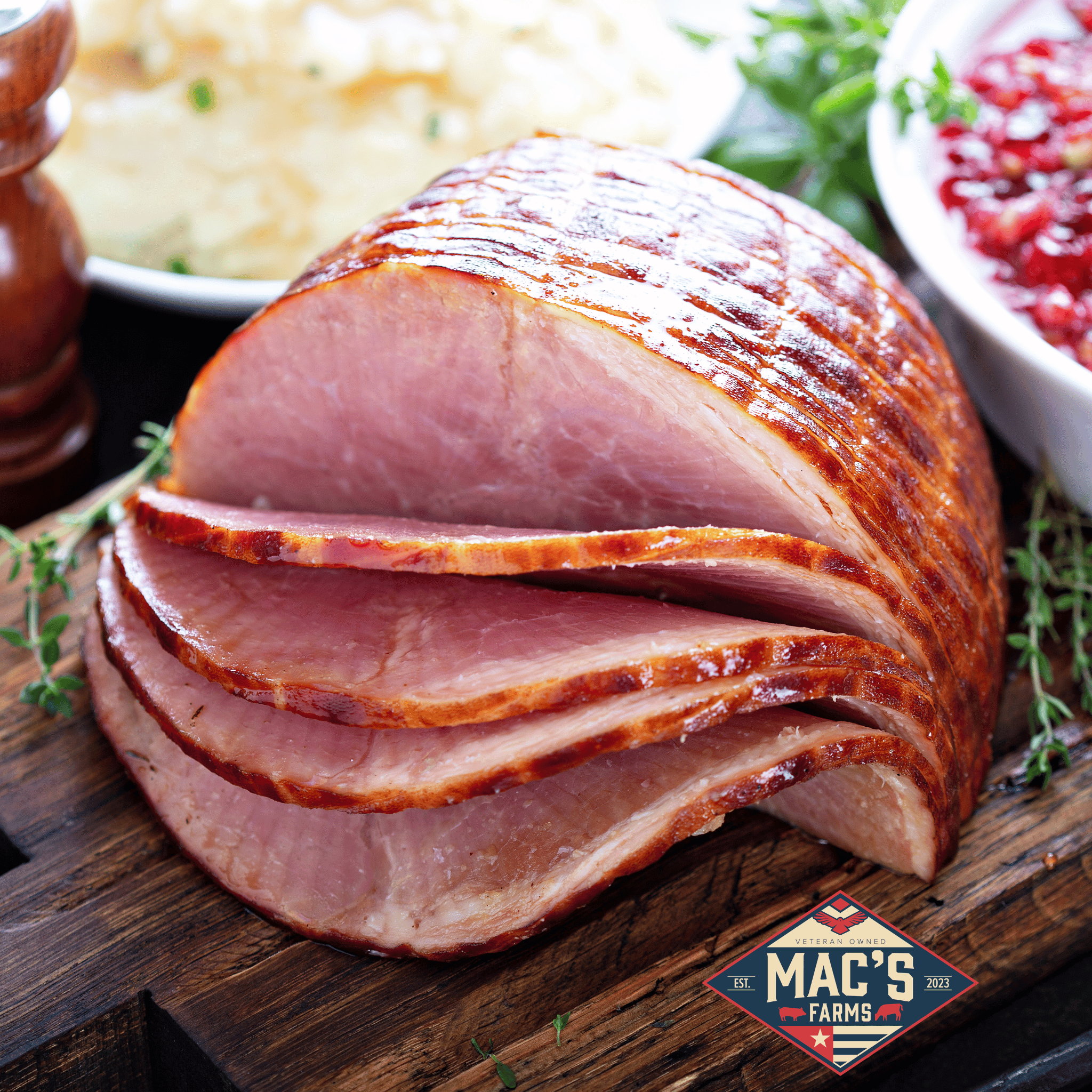 Spiral Ham from Mac's Farms | Valor Provisions