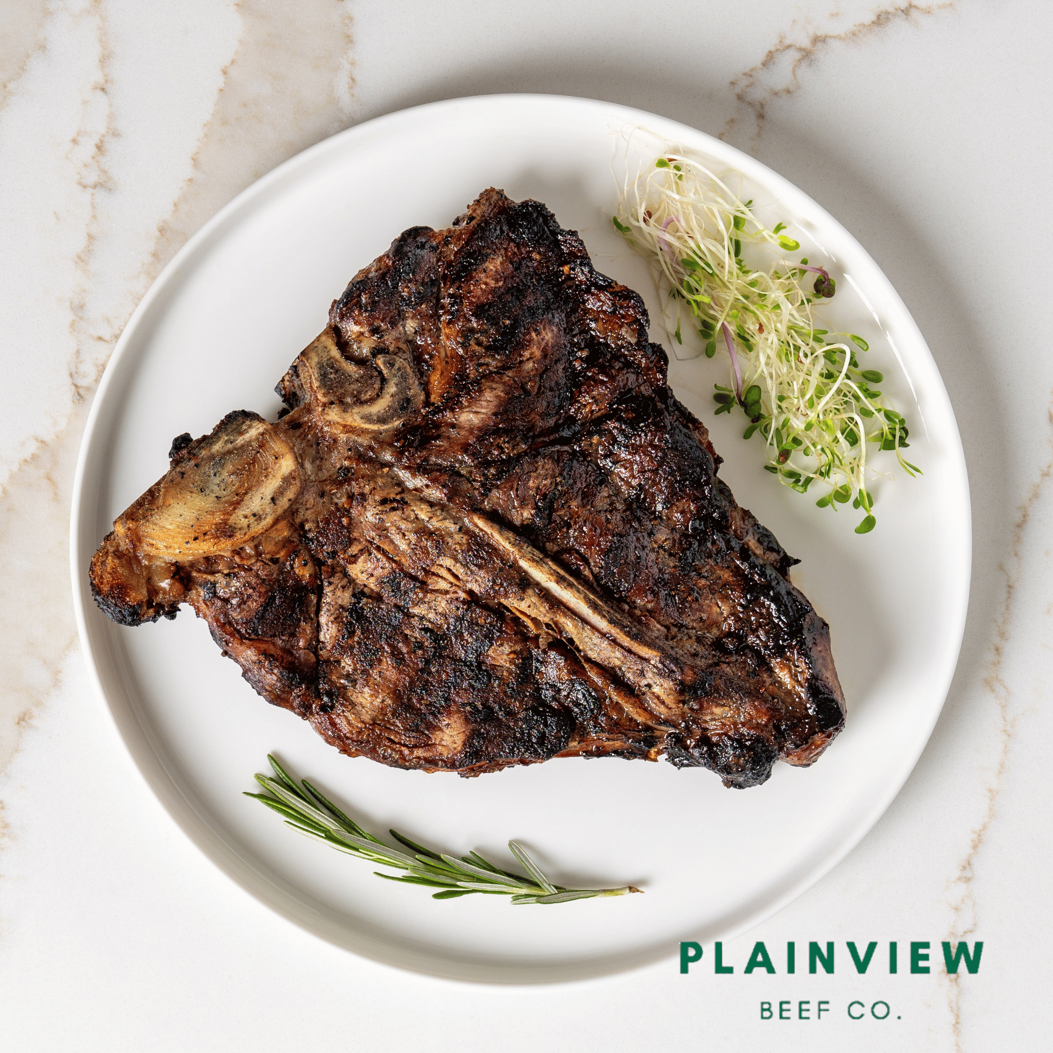 T Bone Steak - Plainview Beef Co