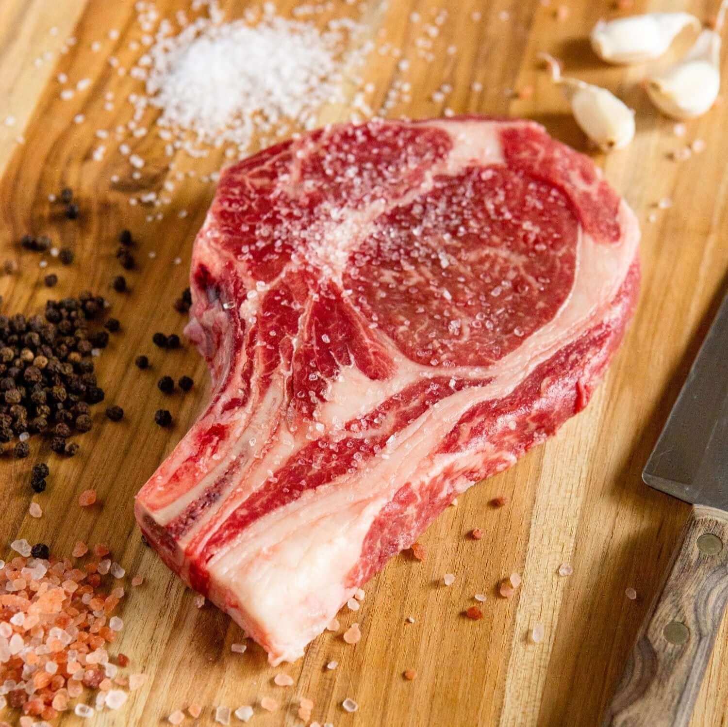 Bone in American Wagyu Ribeye steak - Valor Provisions