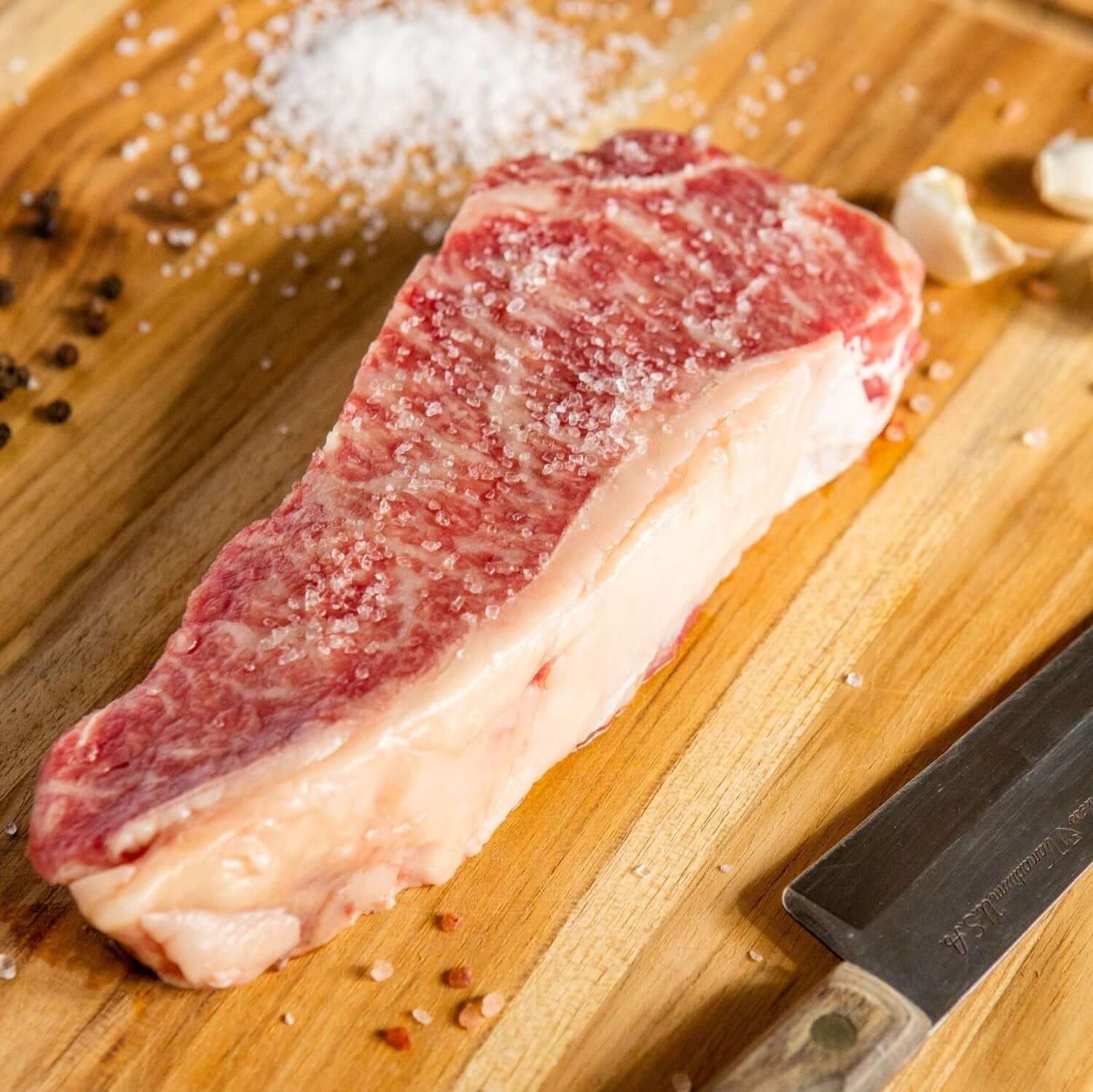 thick cut wagyu strip steak - Valor Provisions