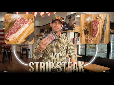 Wagyu KC Strip Steak