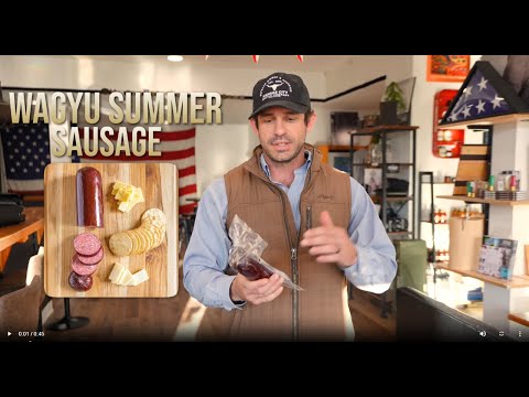 Wagyu Summer Sausage - Valor Provisions